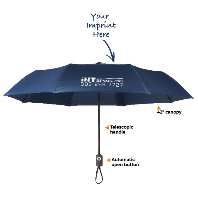 Automatic Compact Umbrella Myron Promotional Products Myron